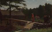 Winslow Homer Old Mill oil painting artist